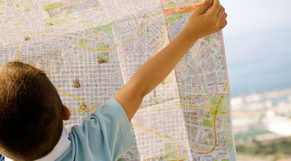 Child Reading Map