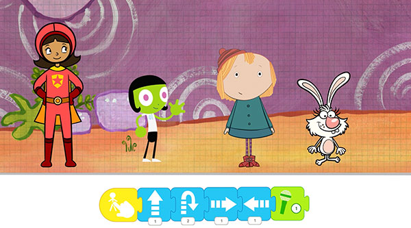 PBS Characters on Scratch Jr